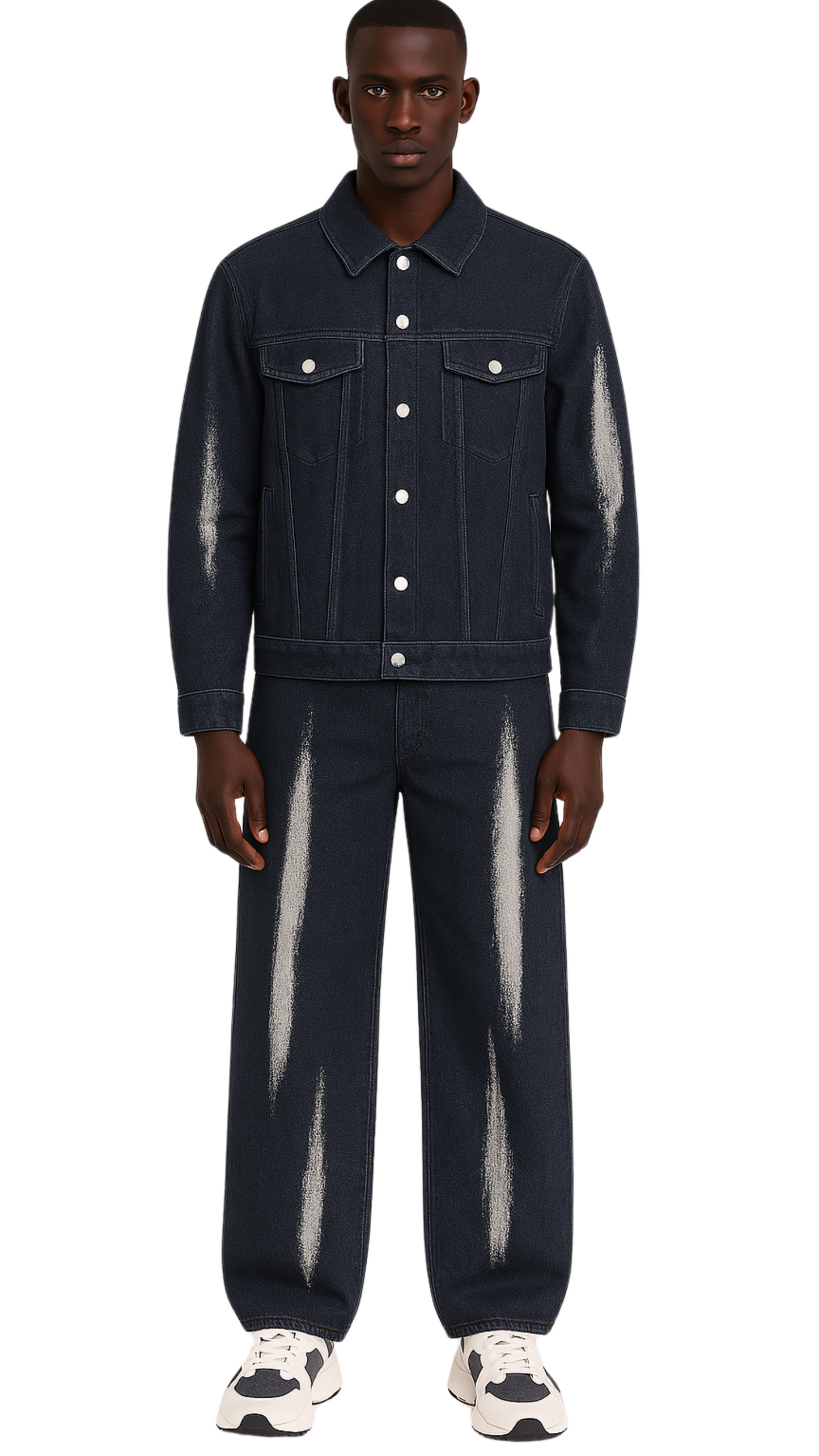 River Denim Jacket Dark Blue