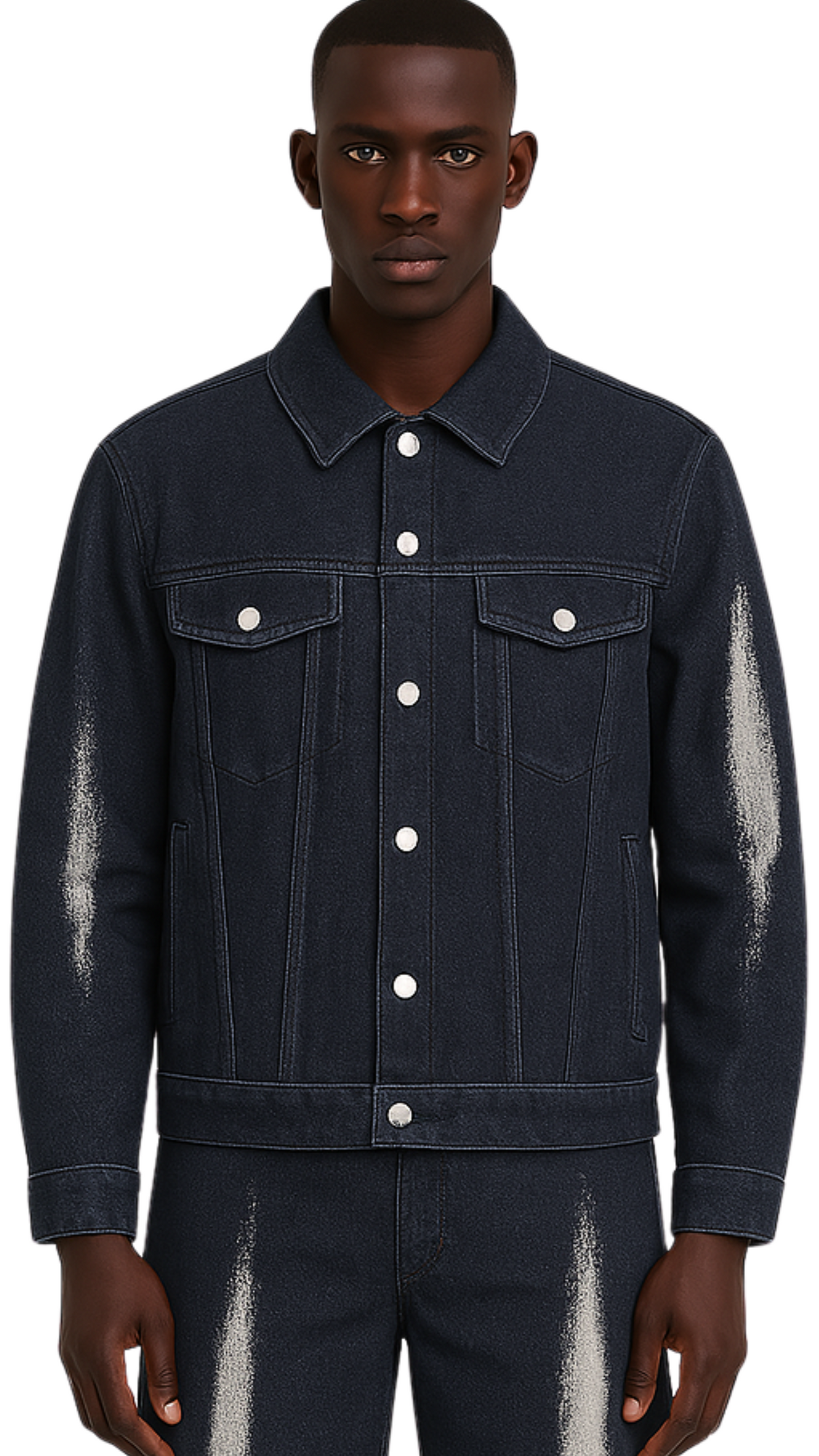 River Denim Jacket Dark Blue